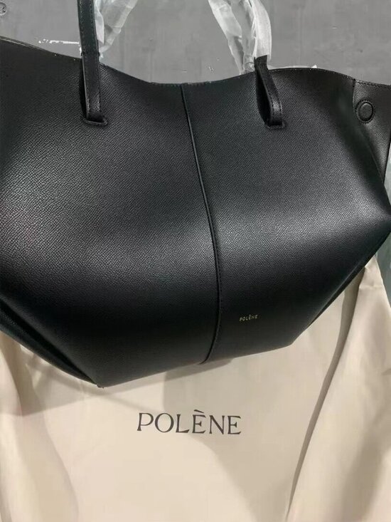 Chic Genuine Leather Winged Satchel - Picture 3 of 3